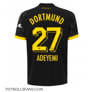 Borussia Dortmund Karim Adeyemi #27 Replika Bortatröja 2023-24 Kortärmad
